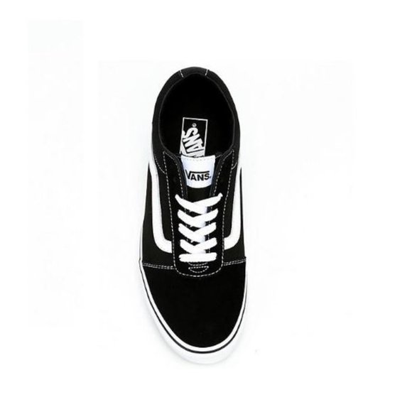 SOLD VANS Ward Waffle Black/White Men's Suede Canvas Skate Shoes Size 11.5 - Picture 4 of 5